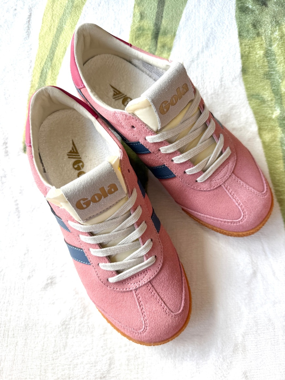 Gola Elan Sneakers in Pink Combo - Picture 4 of 11